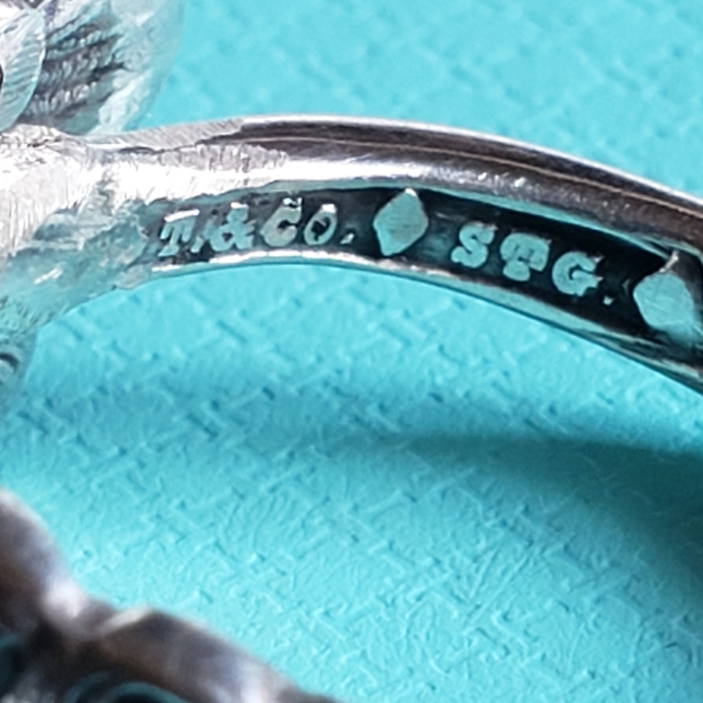⛔SOLDAntique 1885 Tiffany & Co Spoon - Ring Violet - Picture 9 of 16